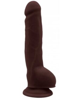 Carnalist Kikirdakli  Gerçekçi Dildo – 23.5cm Zenci