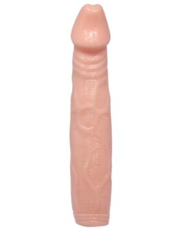 Censan 6 cm Dolgulu Titreşimli Silikon Penis Kılıfı