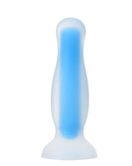 CENSAN Beyond Kyle Glow Gece Parlayan Anal Plug , Silikon, şeffaf, 10 cm