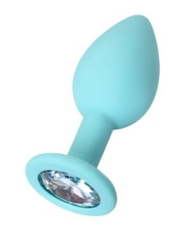 Censan Brilliant Anal Plug beyaz kristalli 7 cm 26 g