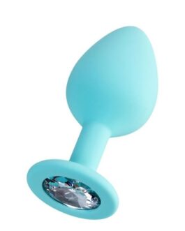 Censan Brilliant Anal Plug Mavi 8 cm 50 g