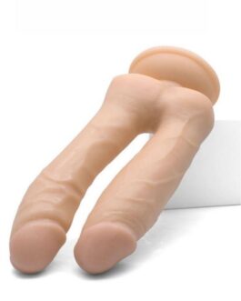 CENSAN Çiftli Dildo Anal ve Vajinal Penis