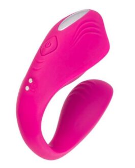 Censan Cobrum Çiftler İçin Vibratör Silikon Pembe 9,6 cm