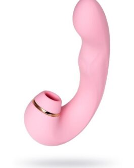 Censan Jos Juna Vakum ve Titreşimli 15cm Pembe Vibratör