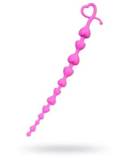 Censan Long Sweety anal Zinciri silikon pembe 34 cm  2,7 cm