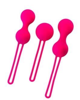 Censan Redvil Kegel Vajinal Top Seti Pembe 16,5 cm