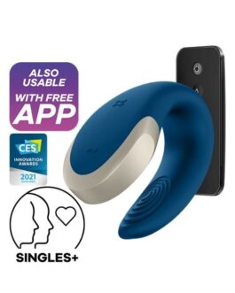 Censan Satisfyer Double Love Telefon Kontrollü ve Uzaktan Kumandali Giyilebilir Vibratör