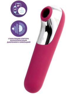 Censan Satisfyer Dual Love Pink Telefon Kontrollü Klitoral Uyarici Vibratör