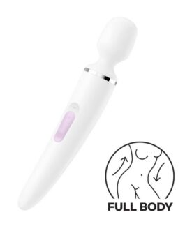 Censan Satisfyer Wand-er Woman Beyaz Vibratör 34cm