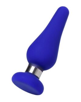 Censan Slassic Anal Plug Boyut M Mavi 11,5 cm 3,7 cm