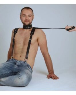 Erkek Harness Tasma Detayli Fantezi Model