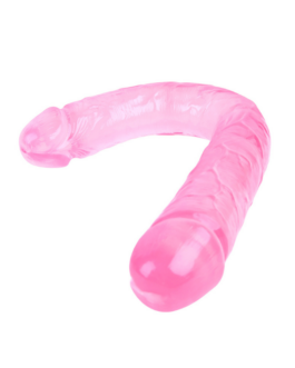 Noctis 46cm Pembe Çift Tarafli Dildo No:88