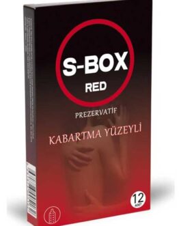 S-Box Kabartma Yüzeyli Prezervatif 12’li