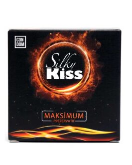 Silky Kiss Maximum Tırtıklı ve Benekli Prezervatif 4’lü